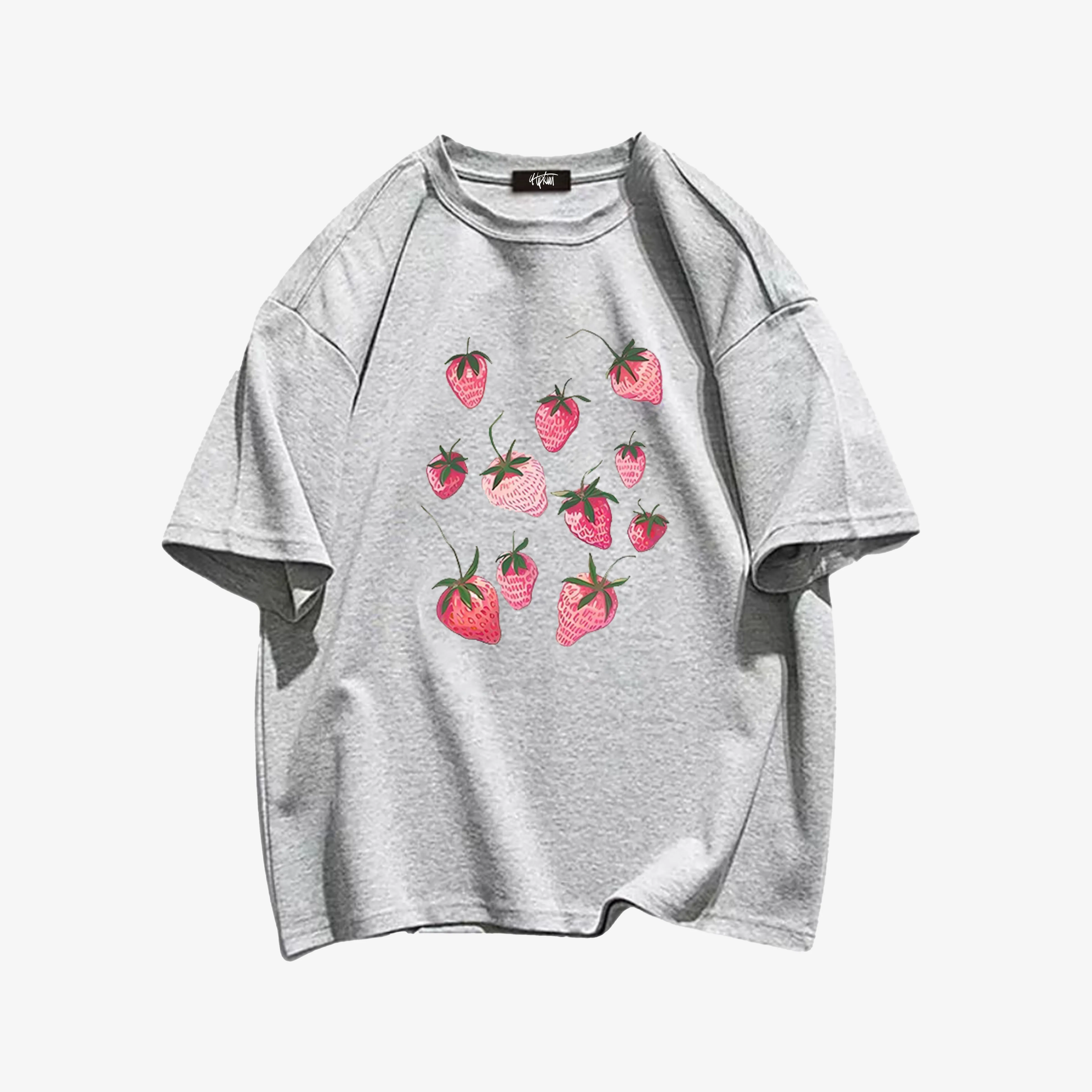 "Simple casual fashion strawberry" T-shirt