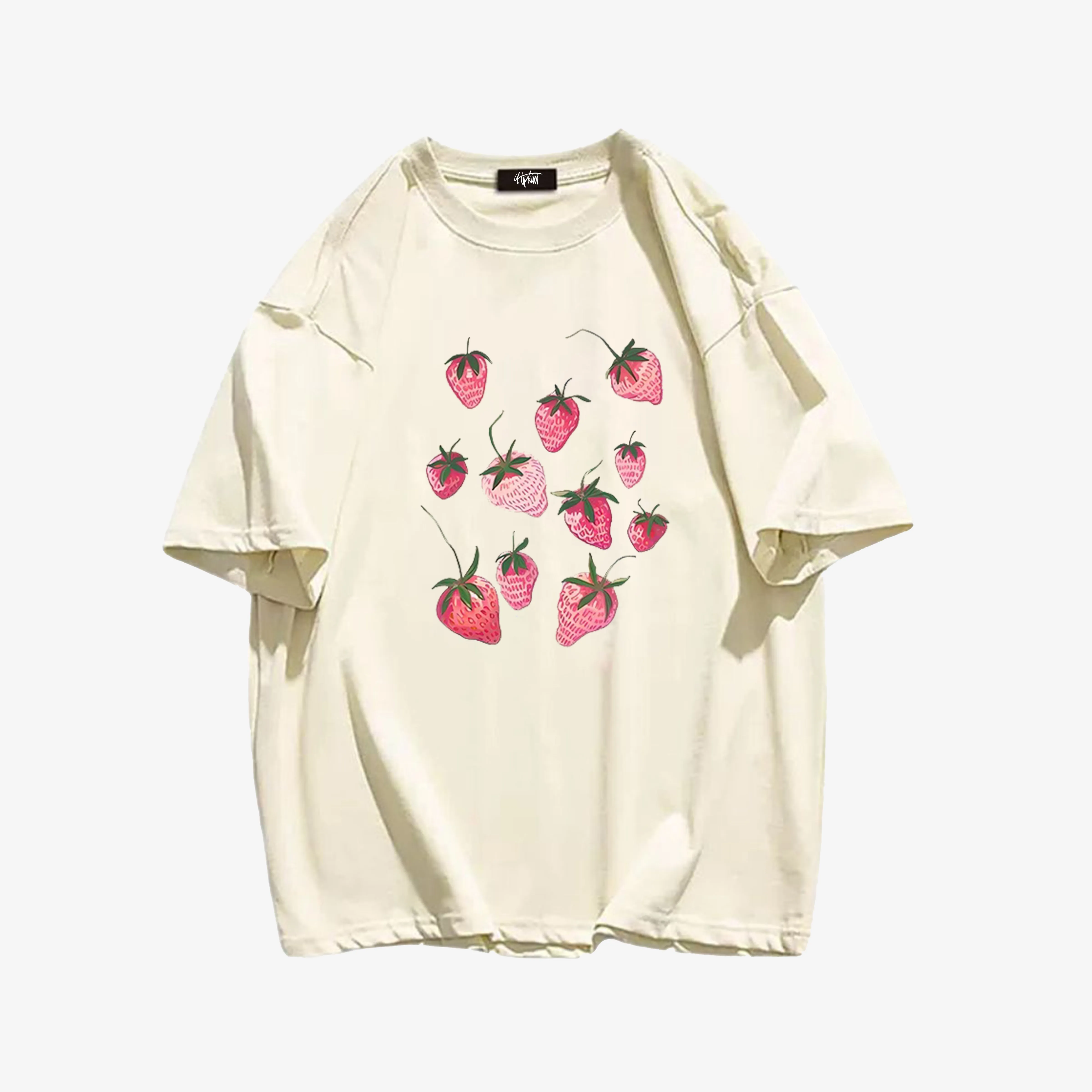 "Simple casual fashion strawberry" T-shirt