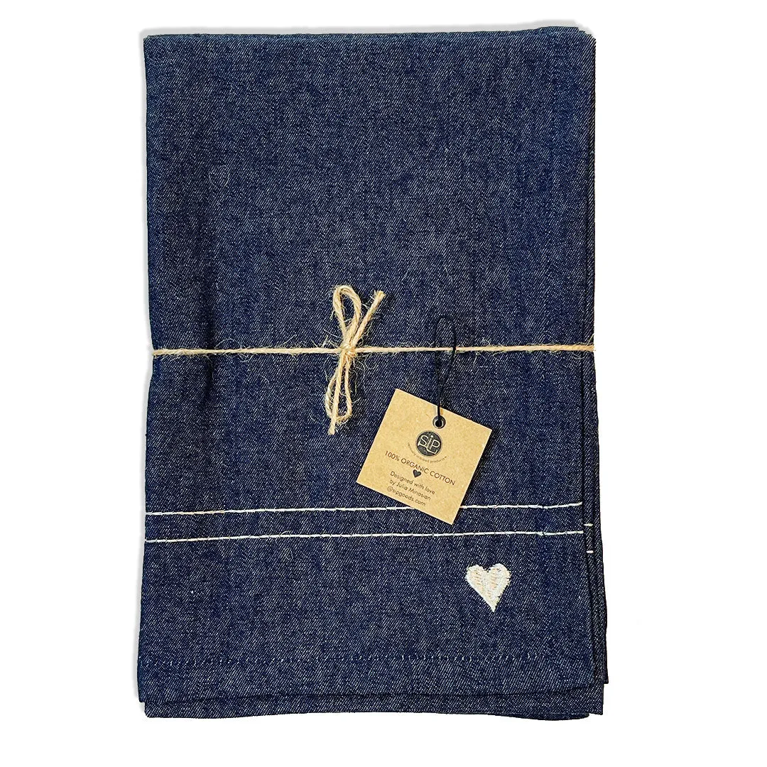 "Solstice" Napkin - Denim (Set of 2)