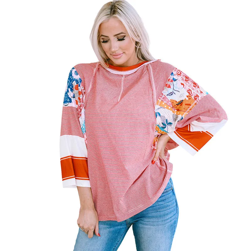 RAE – LIGHTWEIGHT PATCHWORK TOP