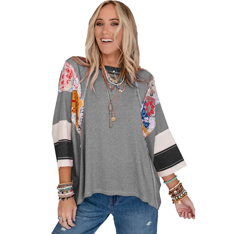 RAE – LIGHTWEIGHT PATCHWORK TOP