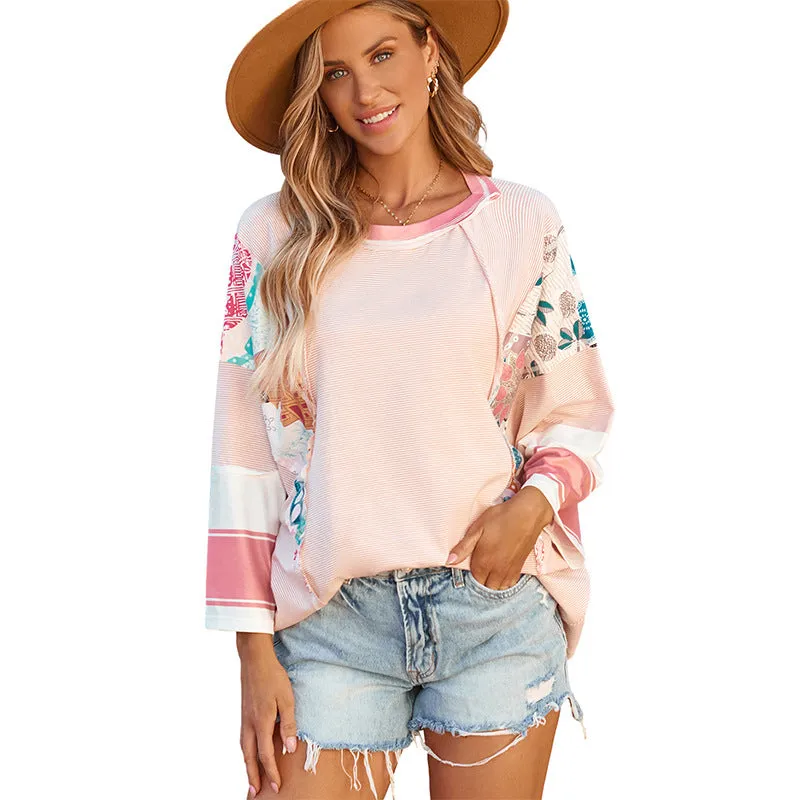 RAE – LIGHTWEIGHT PATCHWORK TOP