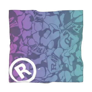 RAW SUSHI BLUE CAMO Poly Scarf