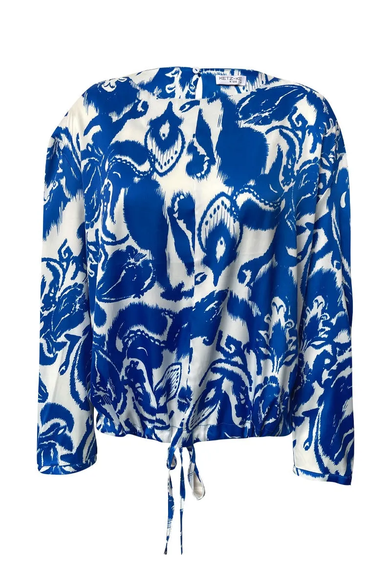 Regal Top - Cobalt