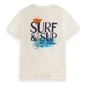 Relaxed-Fit Artwork T-Shirt - Off White