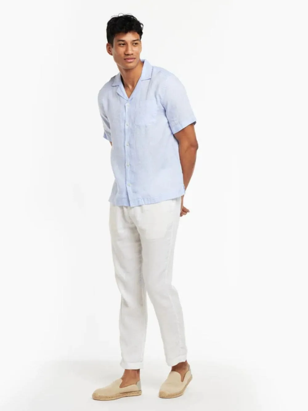 Relaxed Fit Linen Shirt