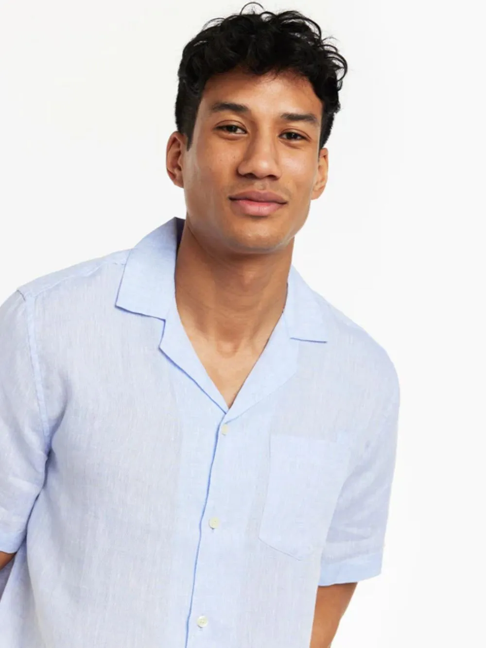 Relaxed Fit Linen Shirt