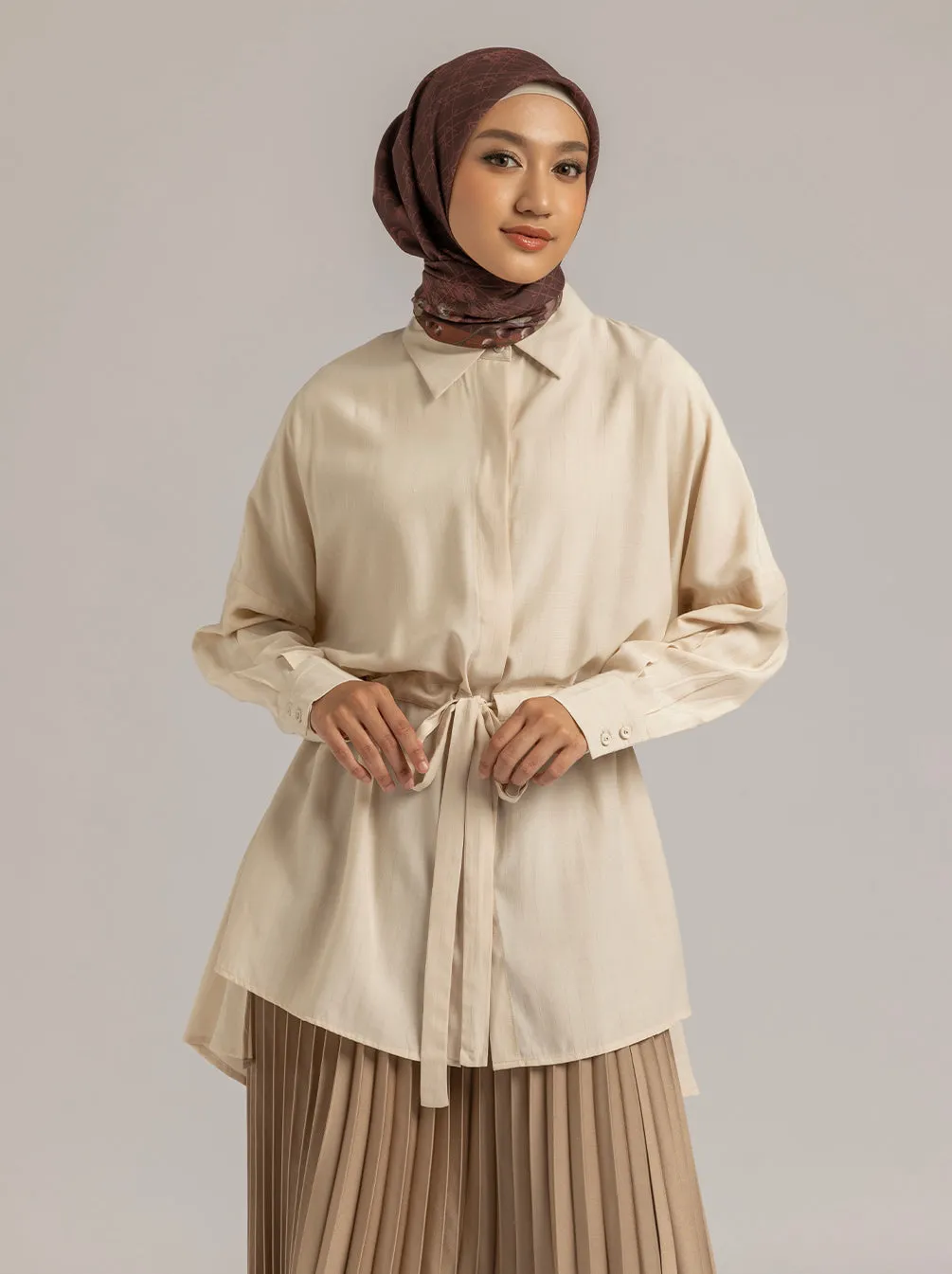 RIVERA TOP PLAIN CREME