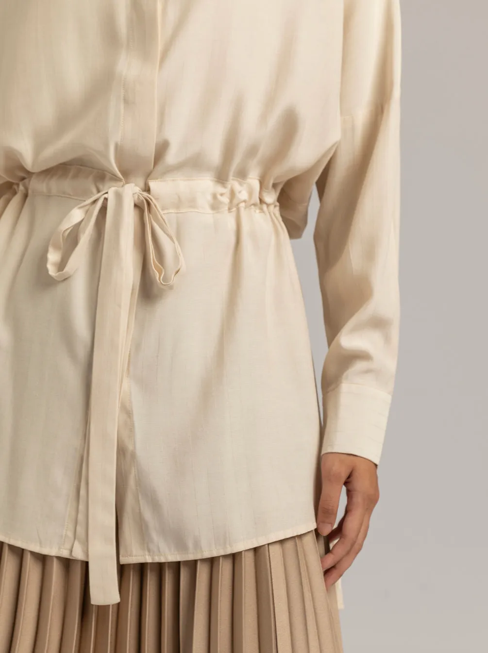 RIVERA TOP PLAIN CREME