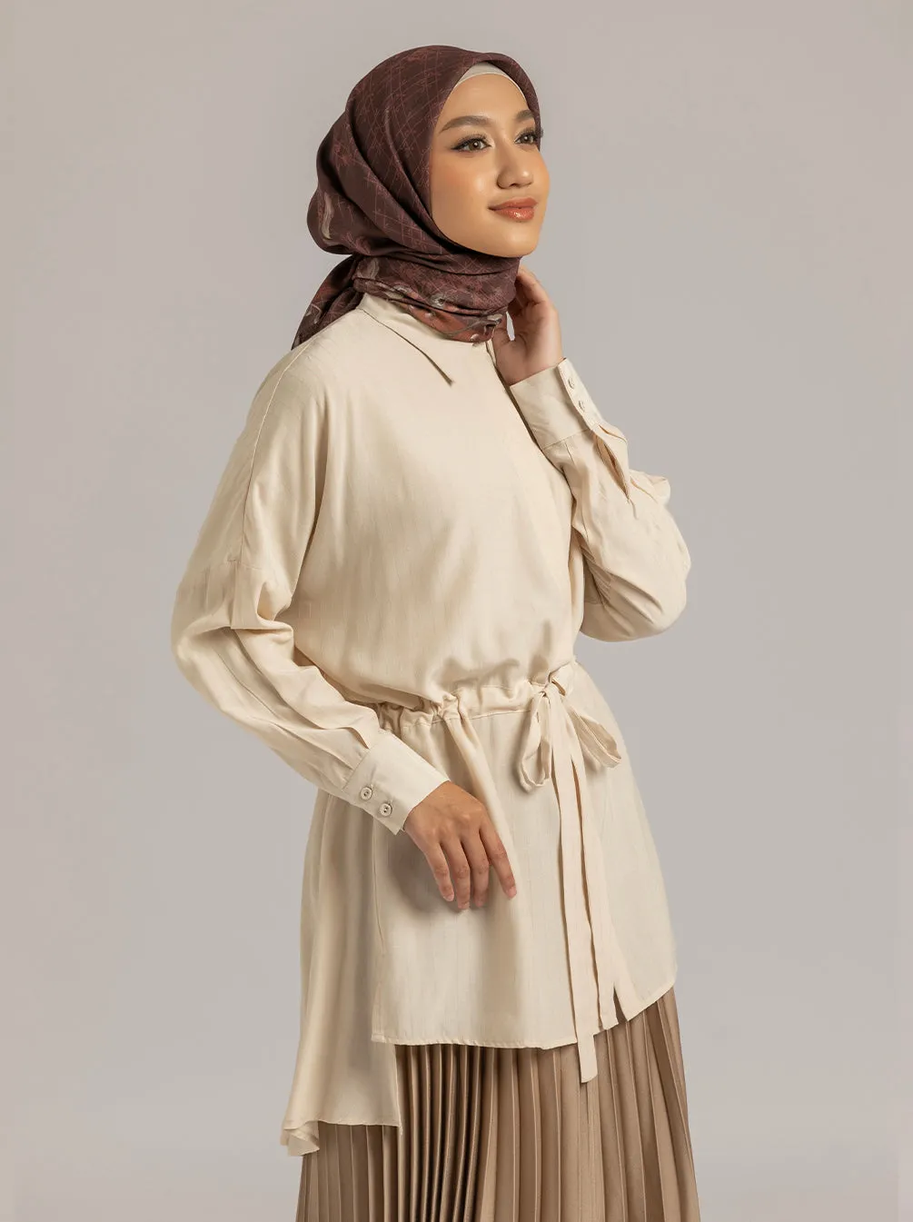 RIVERA TOP PLAIN CREME
