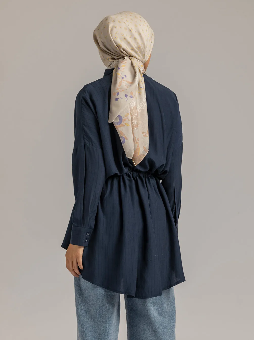 RIVERA TOP PLAIN NAVY