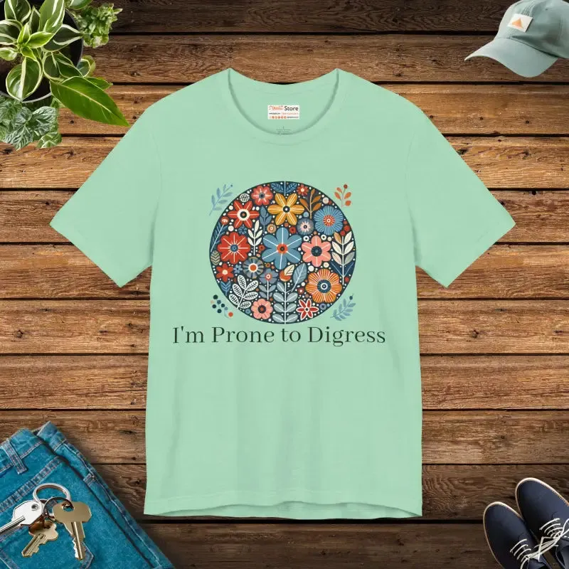 Rock the Look Floral Tee Unisex Jersey Short Sleeve