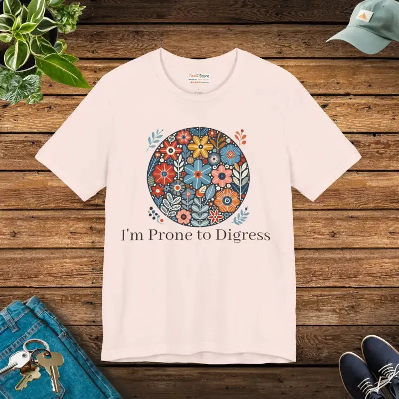 Rock the Look Floral Tee Unisex Jersey Short Sleeve