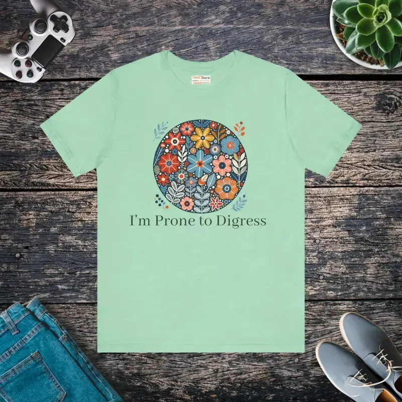 Rock the Look Floral Tee Unisex Jersey Short Sleeve