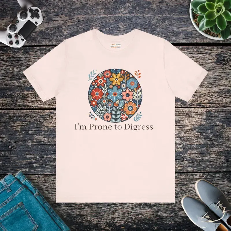 Rock the Look Floral Tee Unisex Jersey Short Sleeve