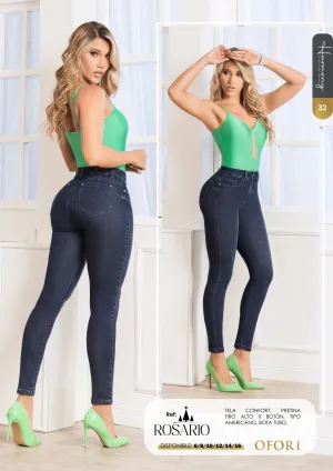 Rosario 100% Authentic Colombian Push Up Jeans