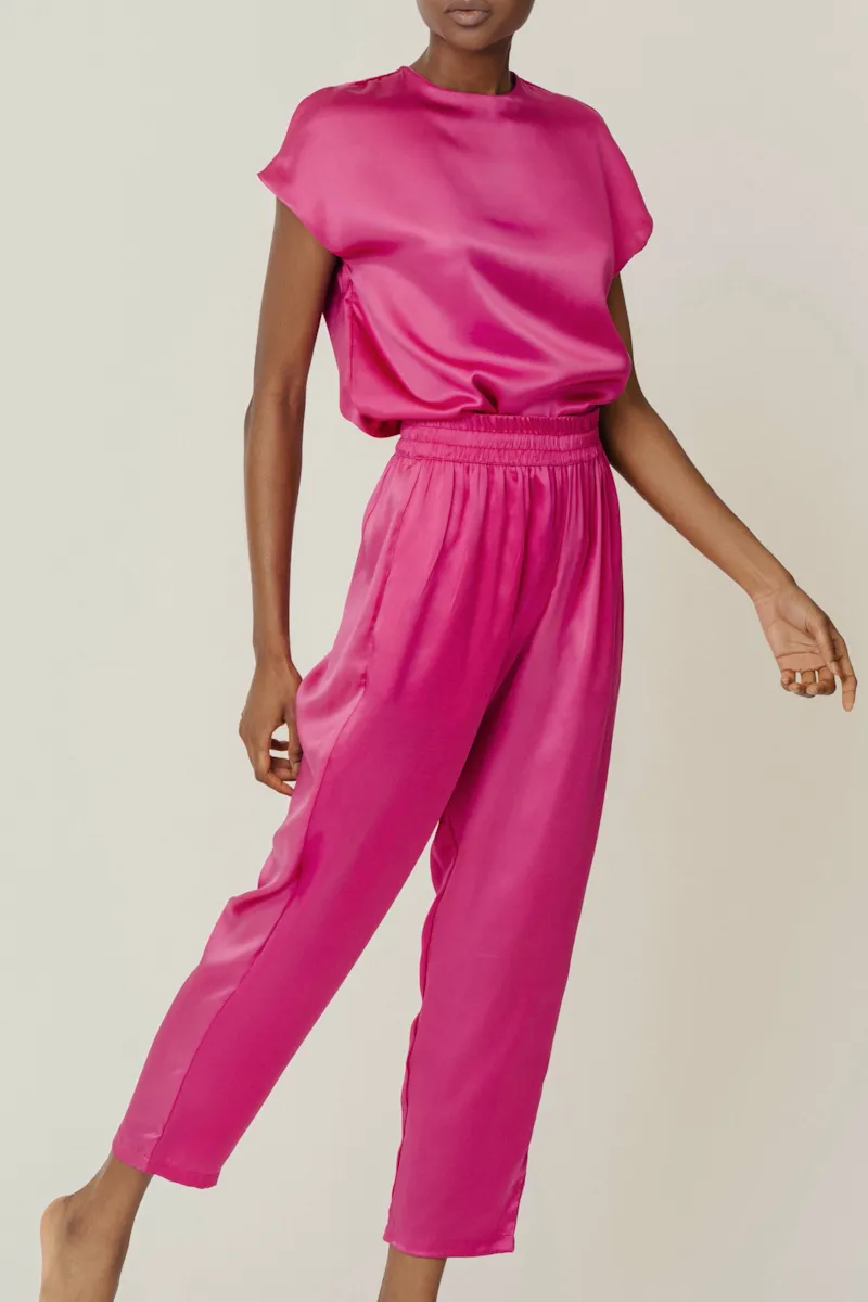 ROY DESERT: ORGANIC SILK PANTS | SAMPLE