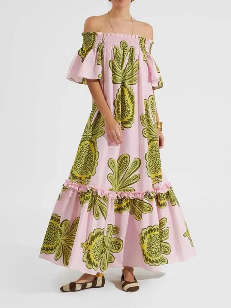 Ruffled Layered Cake Dress  Sleeveless A Line