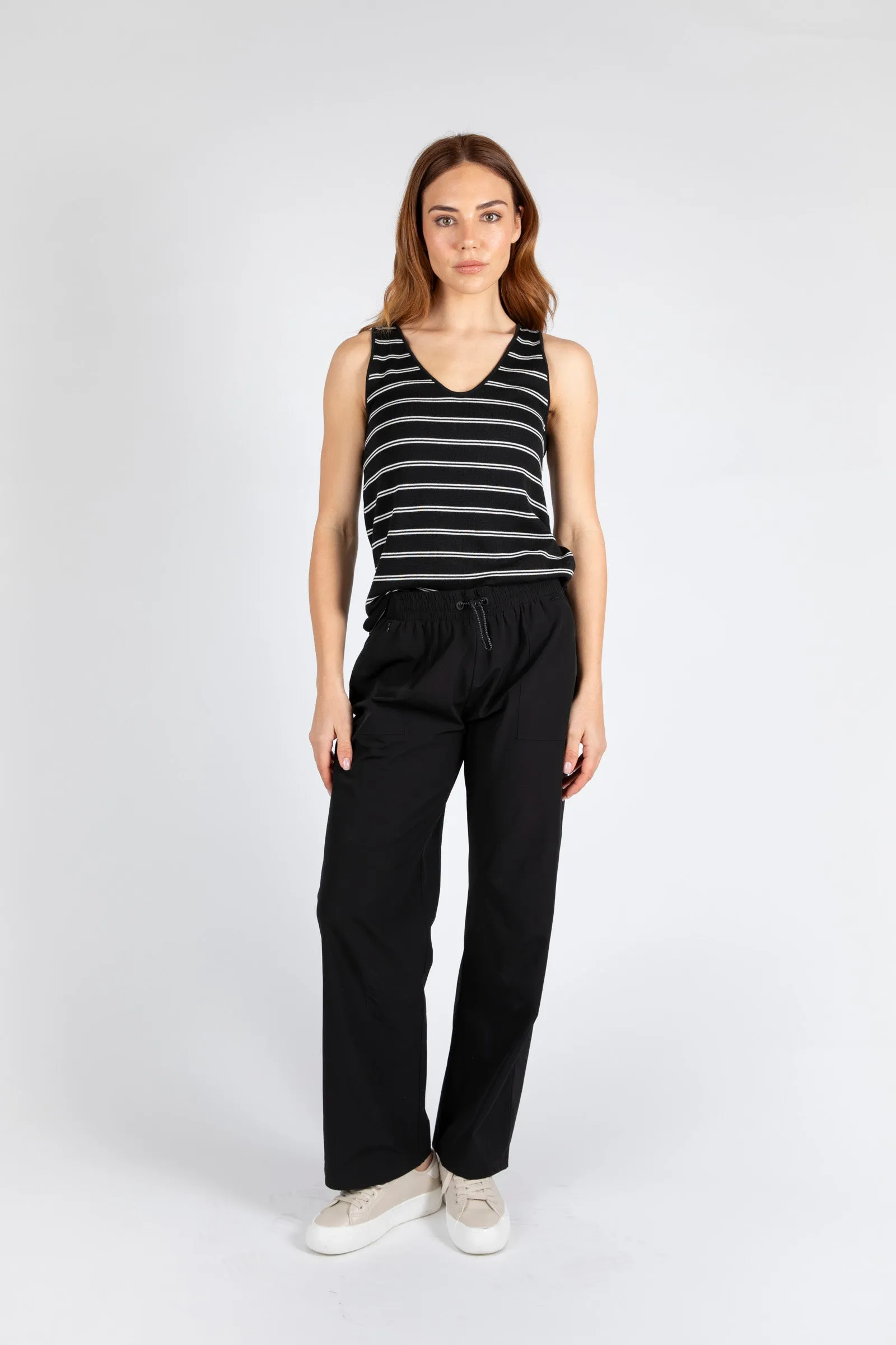 Runaway Tank - Black Stripe