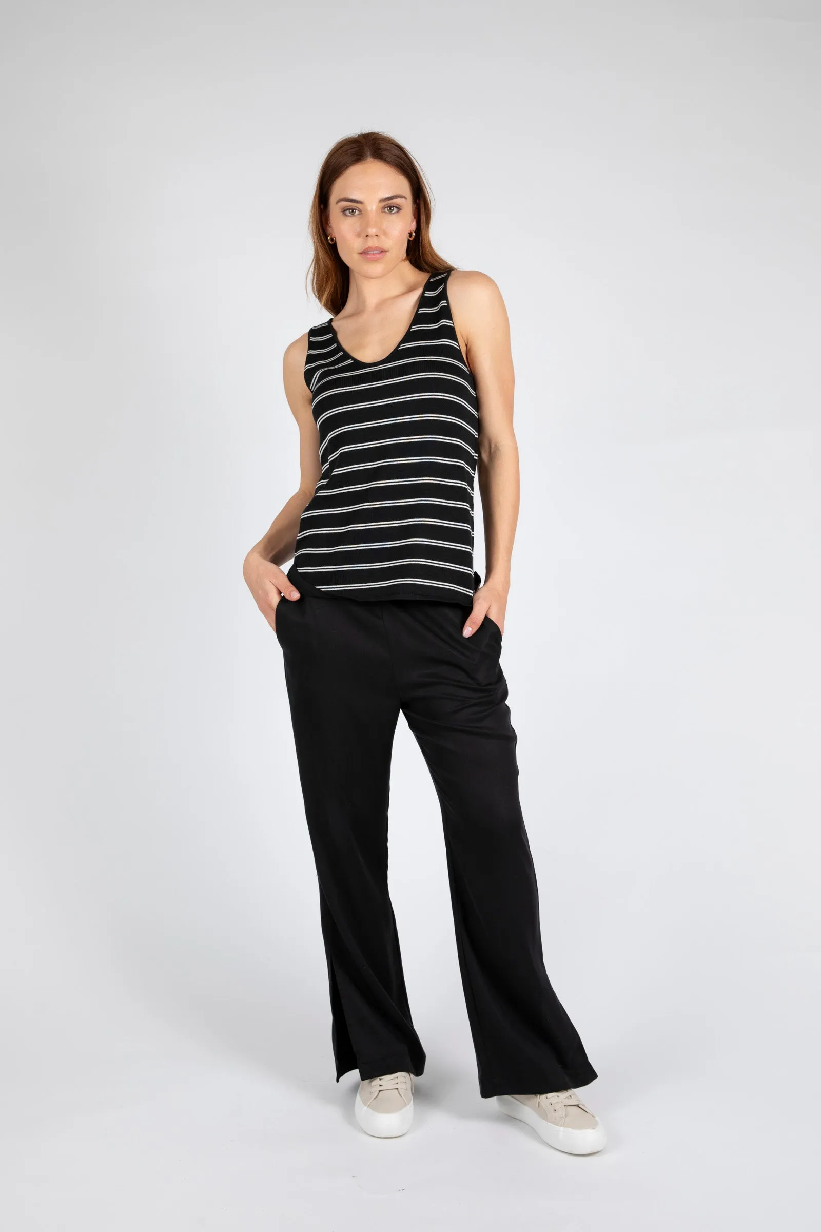 Runaway Tank - Black Stripe
