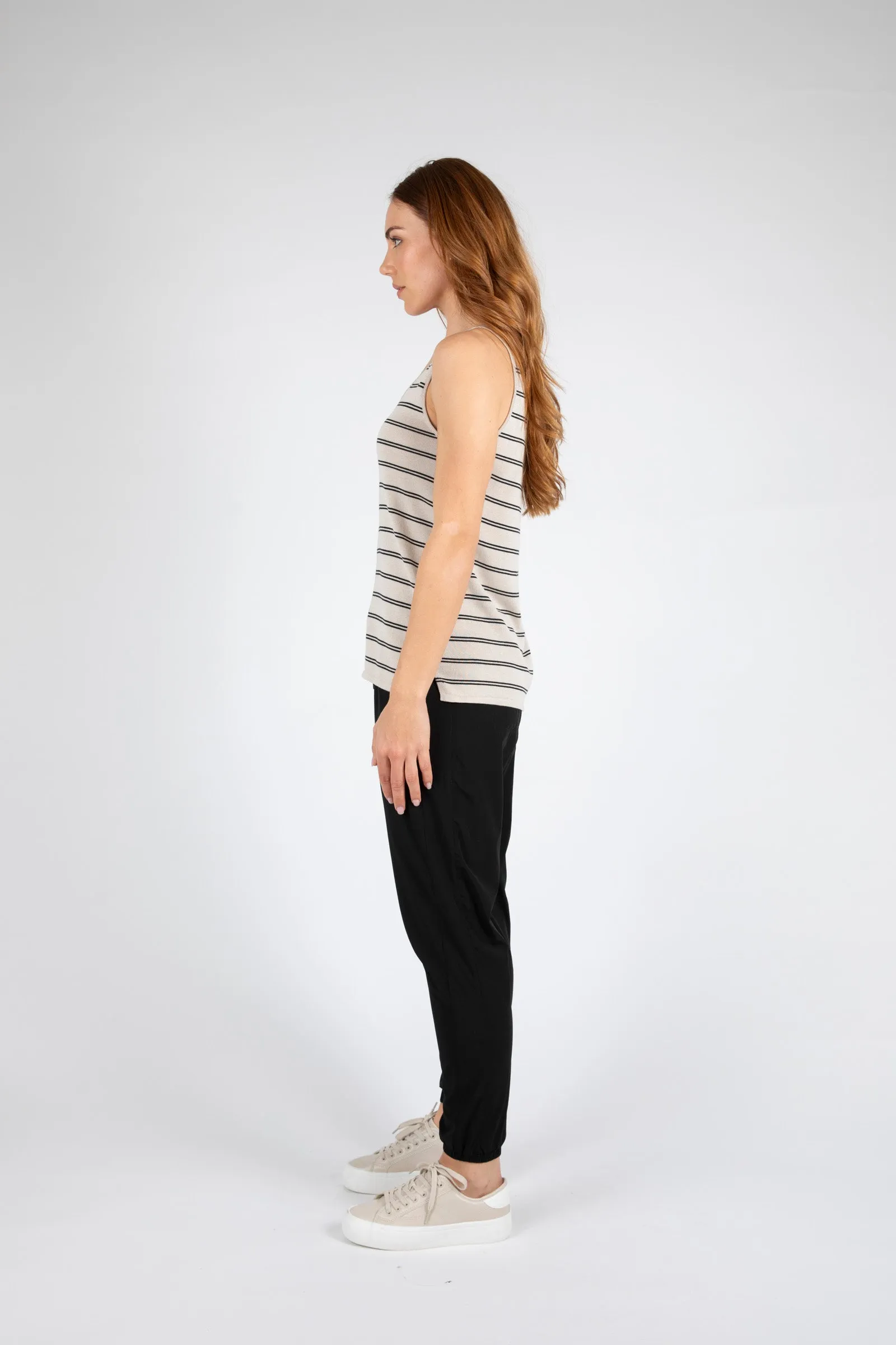 Runaway Tank - Bone Stripe