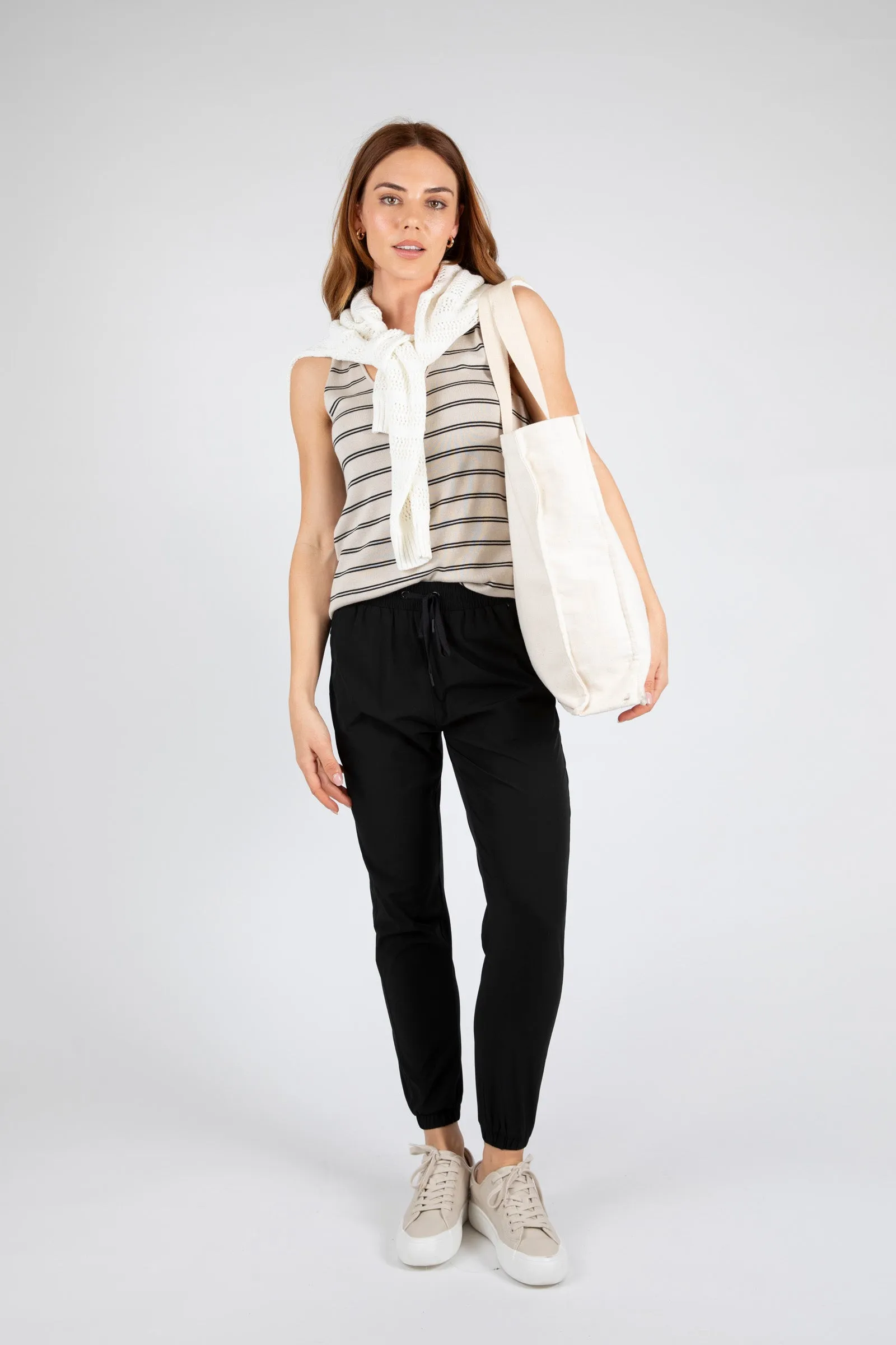 Runaway Tank - Bone Stripe