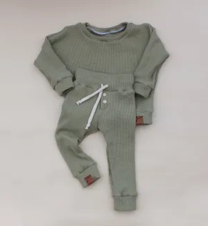 Sage Organic Waffle Knit Jogger