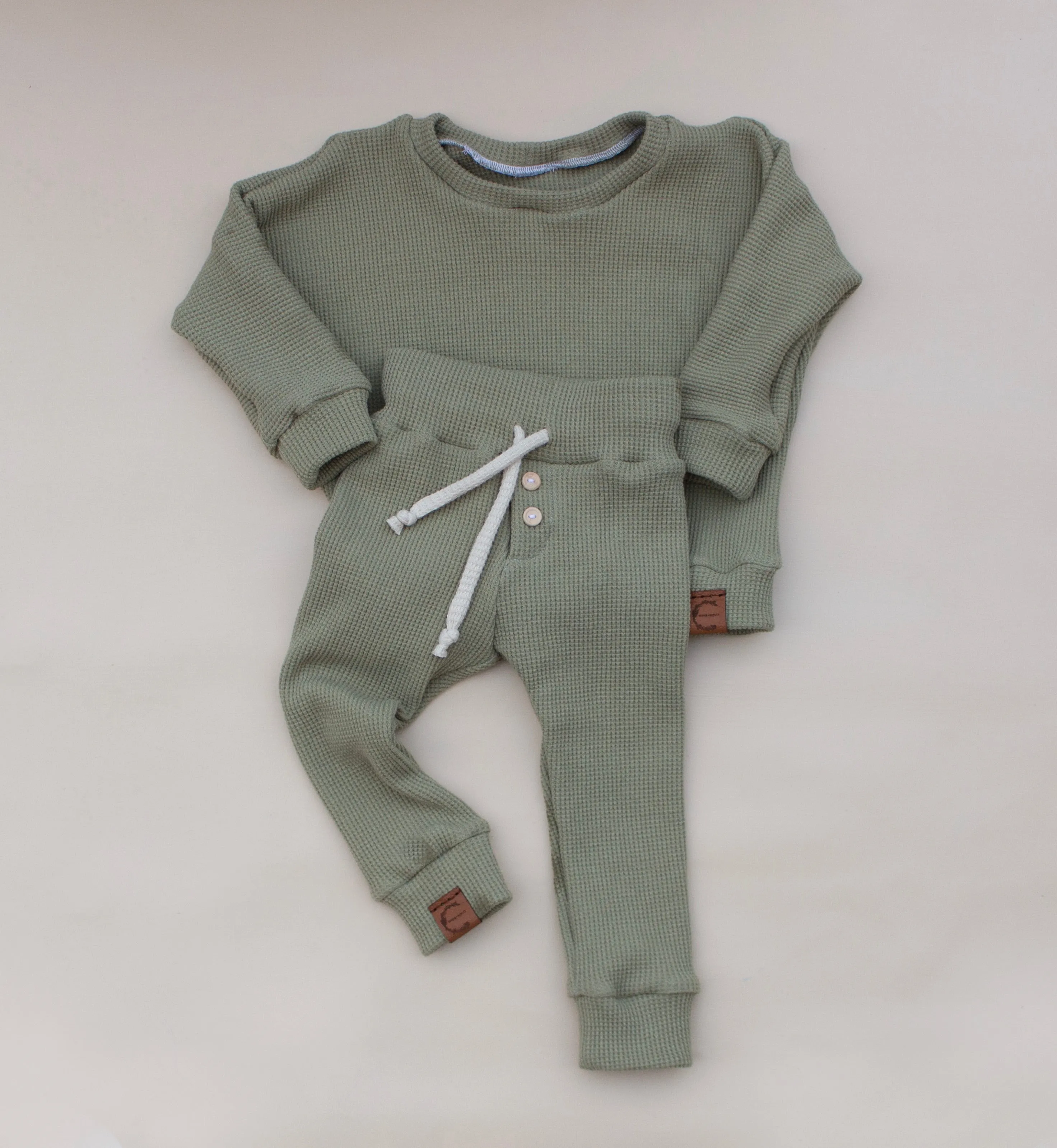 Sage Organic Waffle Knit Jogger