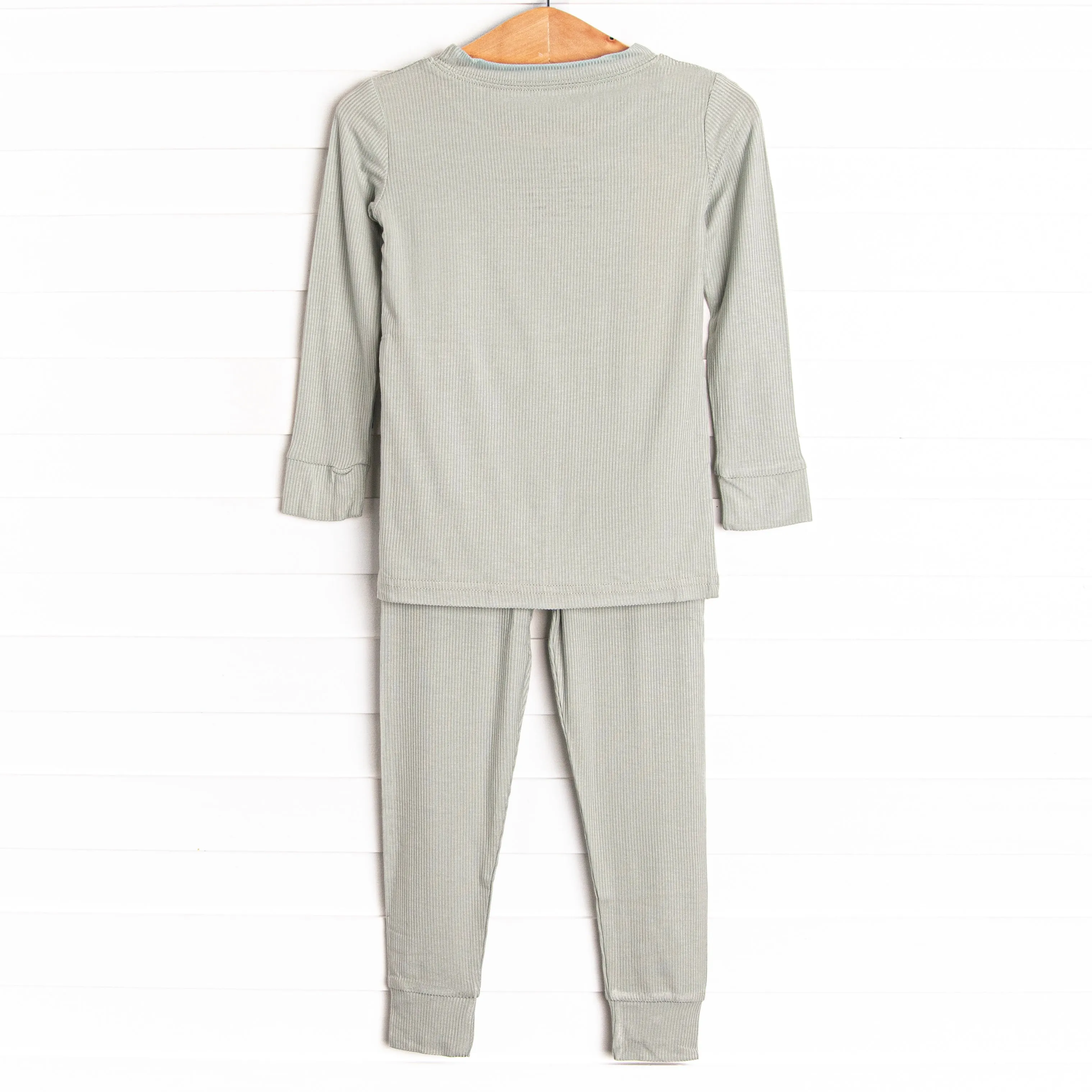 Sage Slumber Bamboo Pajama Set, Green