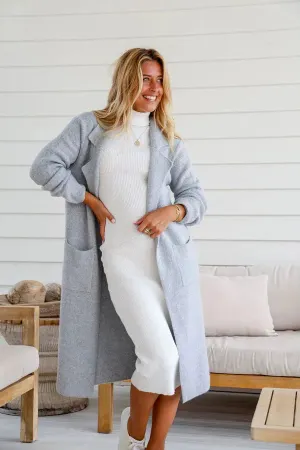Sandra Cardigan Soft Grey
