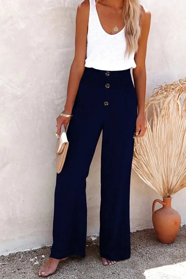 Sandra | Relaxed High-Waist Pants