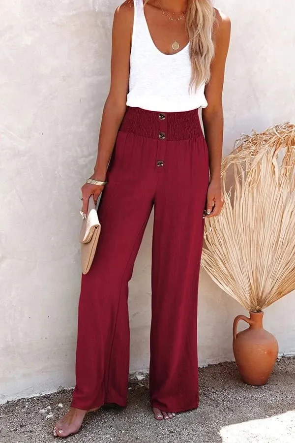 Sandra | Relaxed High-Waist Pants