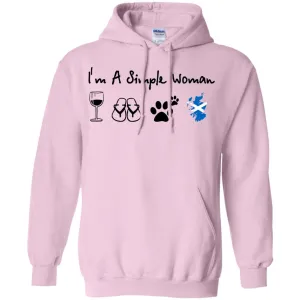 Scotland I'm Just A Simple Woman T-Shirt