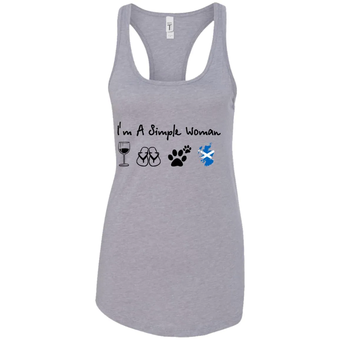 Scotland I'm Just A Simple Woman T-Shirt