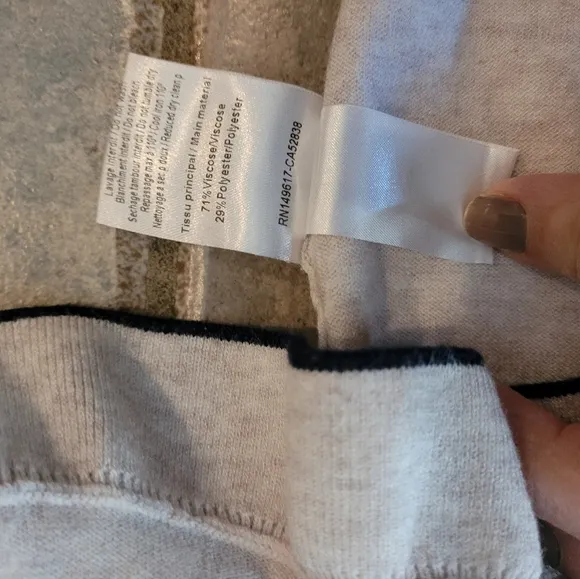SEE BY CHLOE Ruffle-Sleeve Cropped Ribbed Crewneck Slim Sweater sz M