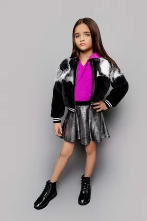SEQUIN HOODIE BLACK