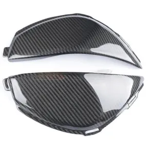 Side Tank Cover Panels Trim Fairings For Honda CBR 1000RR 08 17 Full Carbon Fiber 100%  Twill