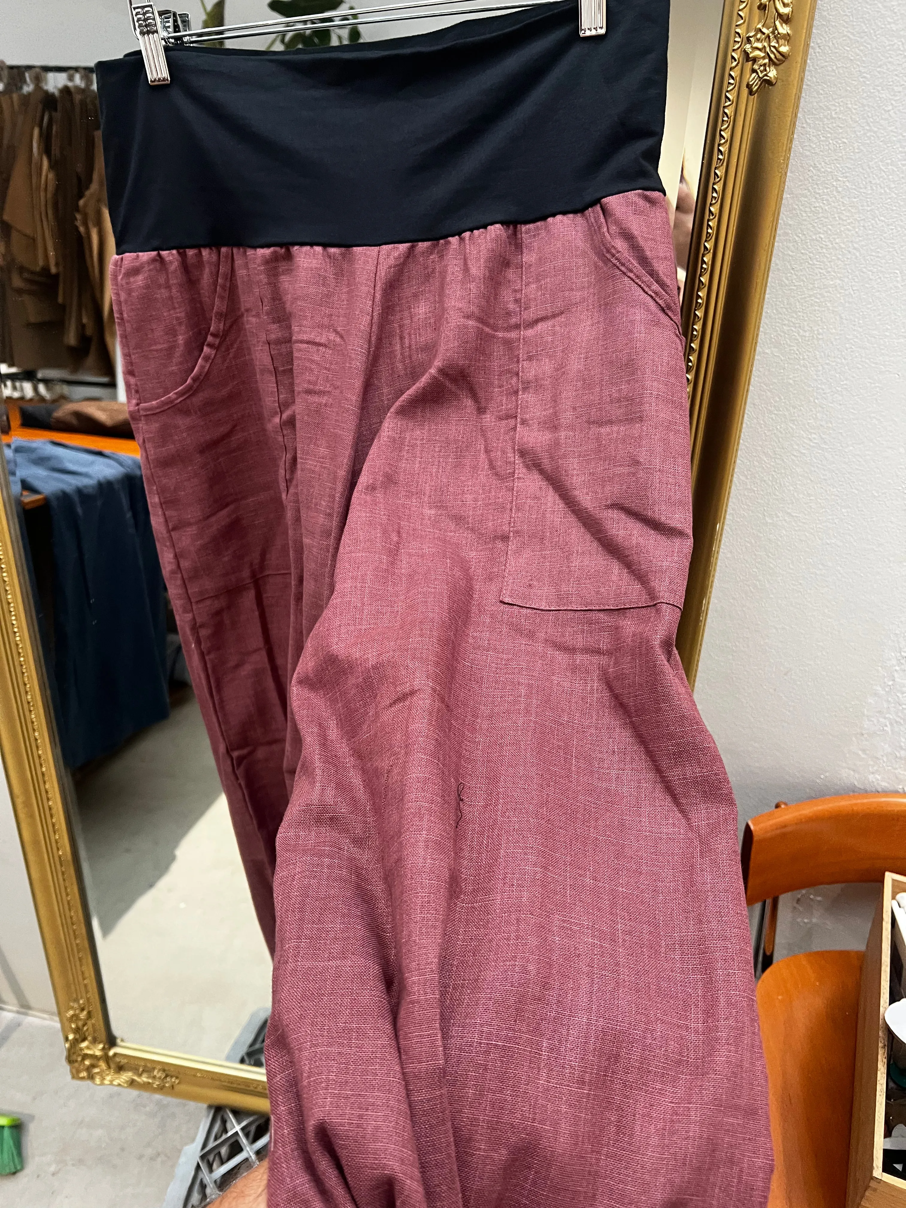 Sidewalk Pants - Desert Rose Japanese Cotton (14,16,22)
