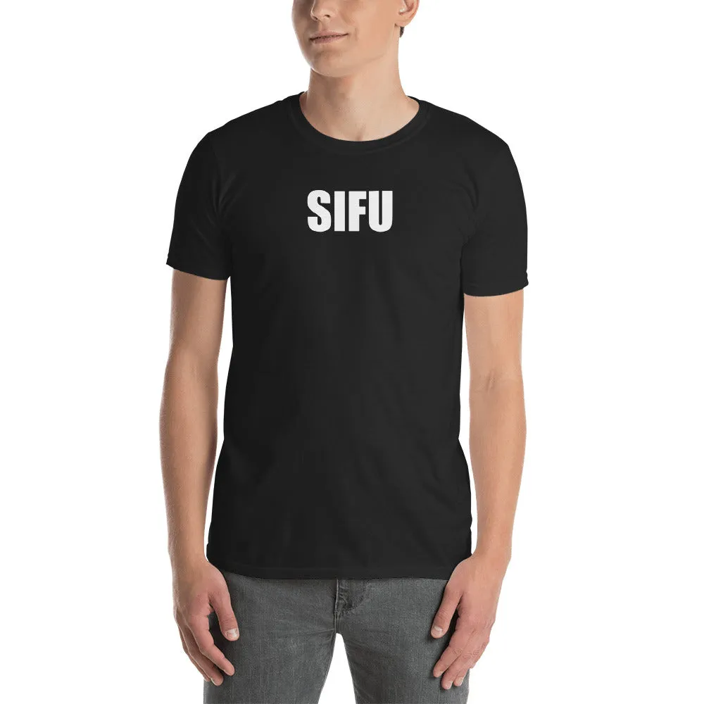 SIFU T Shirt Black Simple Sifu T Shirt for Men
