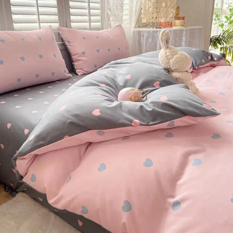 Simple Cotton Bed Set