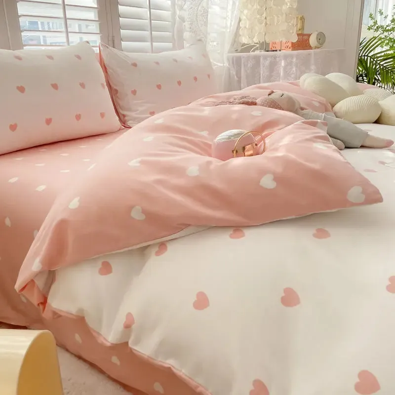 Simple Cotton Bed Set