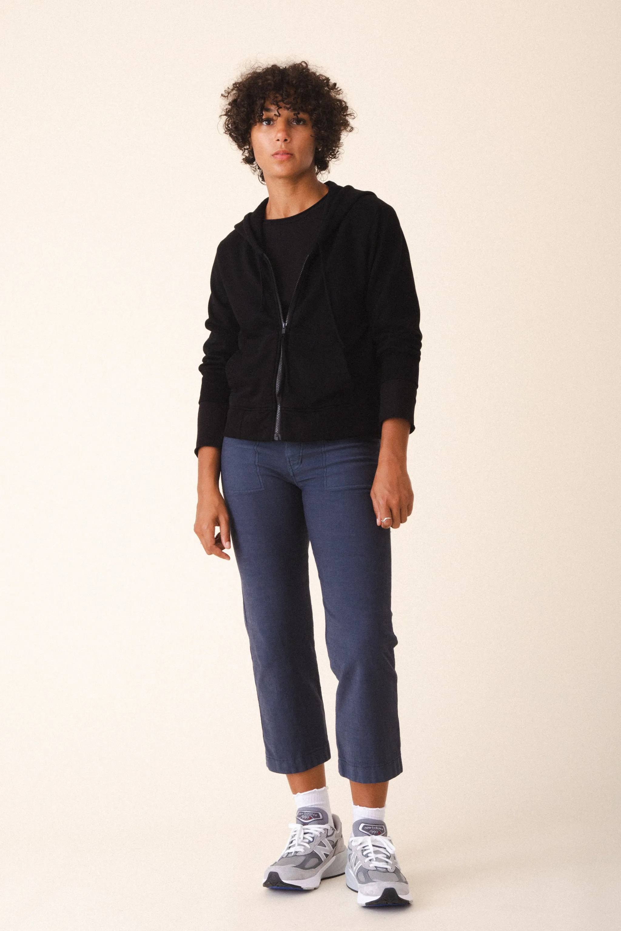 Simple Life Hoodie in Black