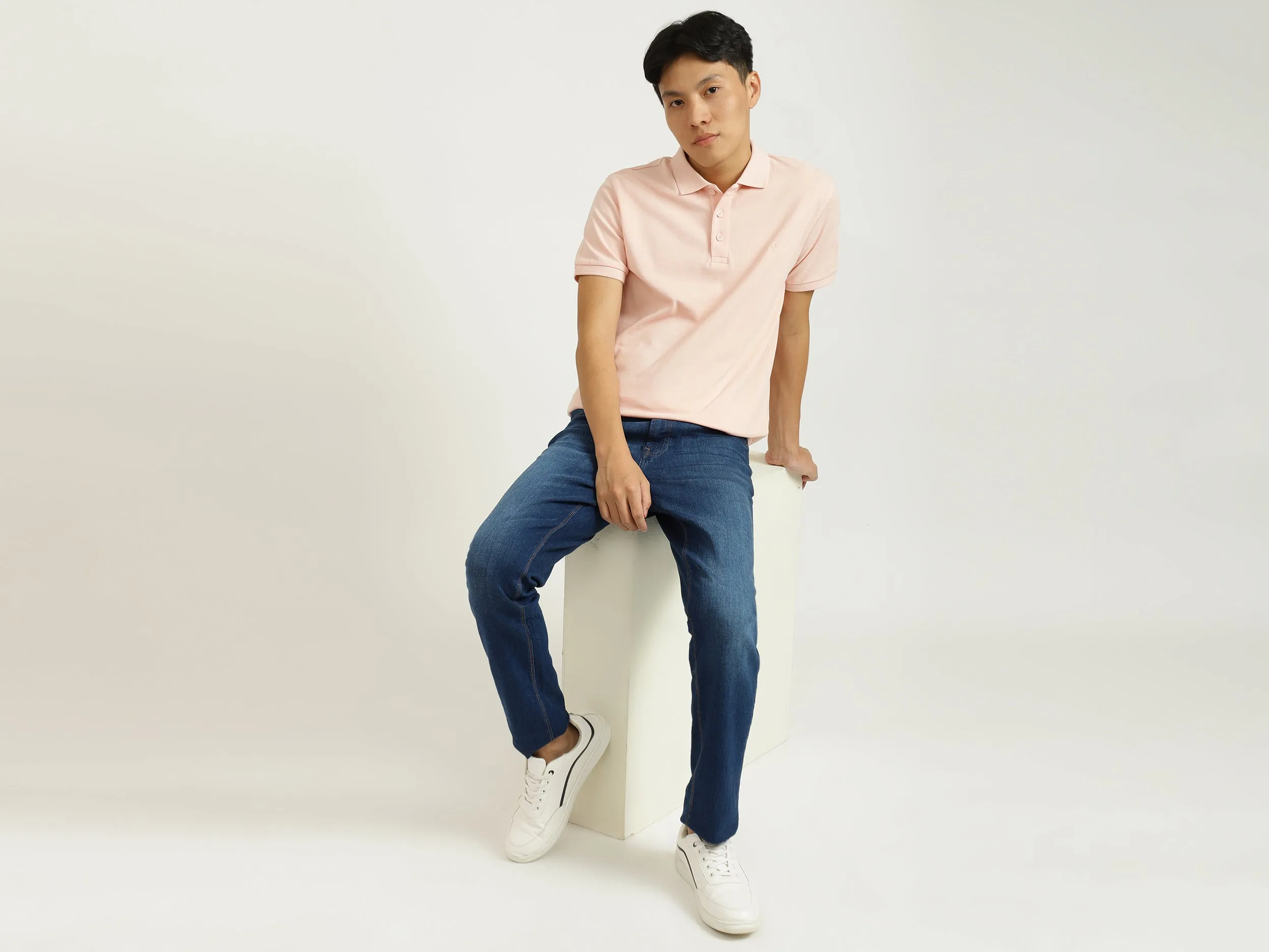 Skinny Fit Blue Jeans