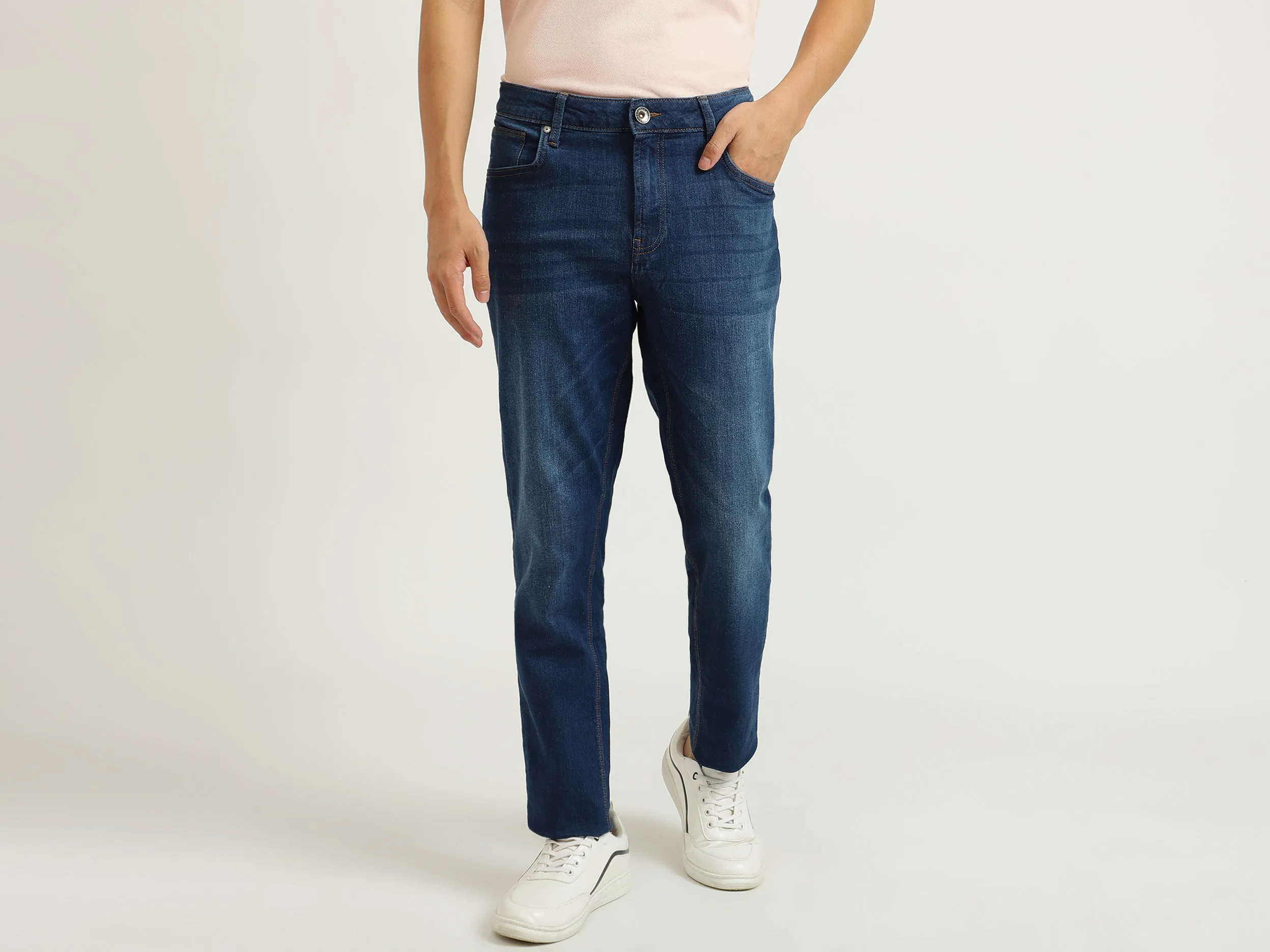 Skinny Fit Blue Jeans