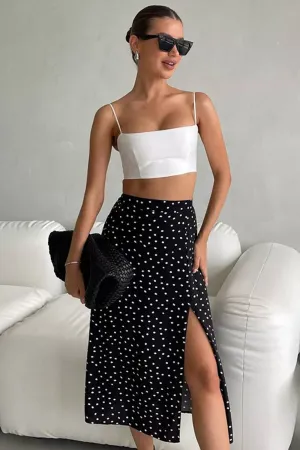 SOFIA POLKA DOT MIDI