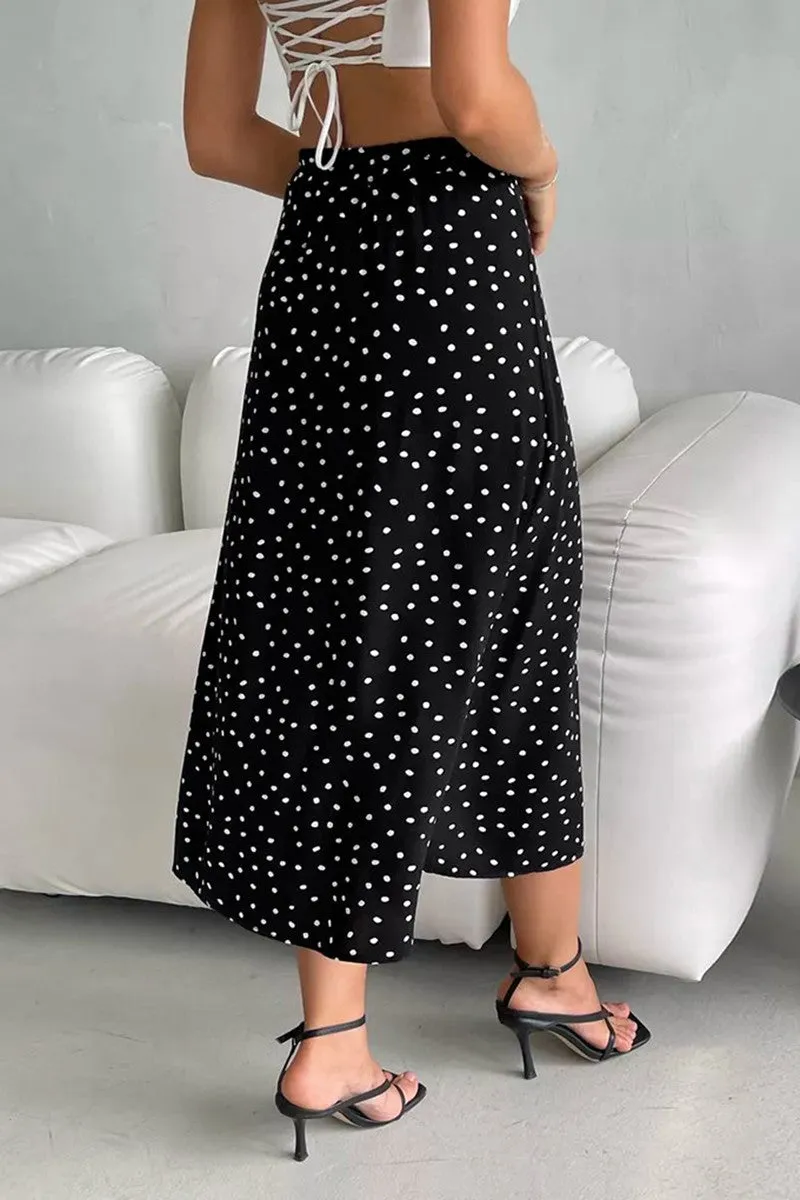 SOFIA POLKA DOT MIDI