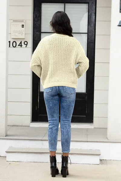Soft Knit Crewneck Sweater [4 Colors]