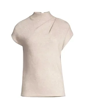 Soft Knit Tucked Top