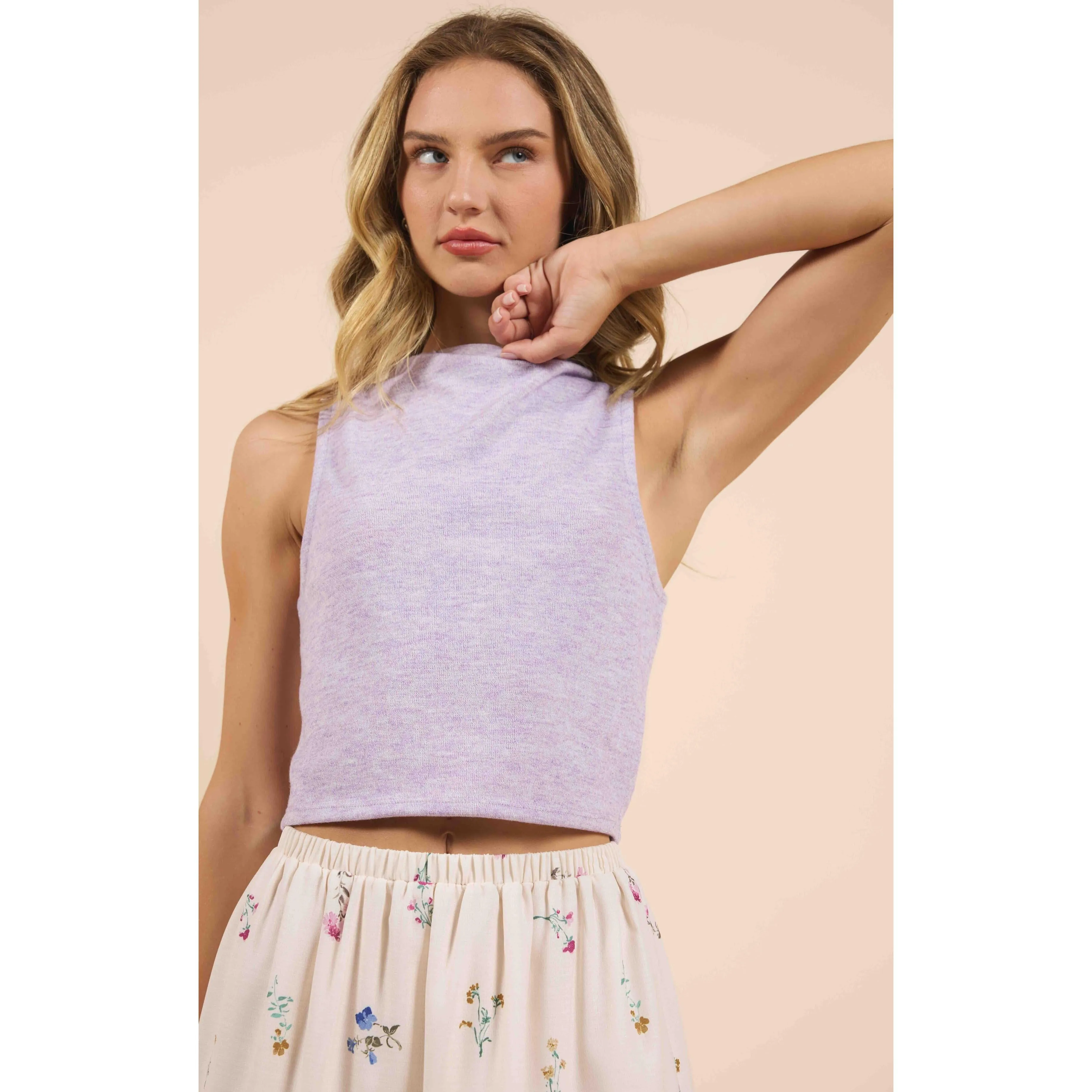 SOFT MOMENTS HIGH NECK KNIT