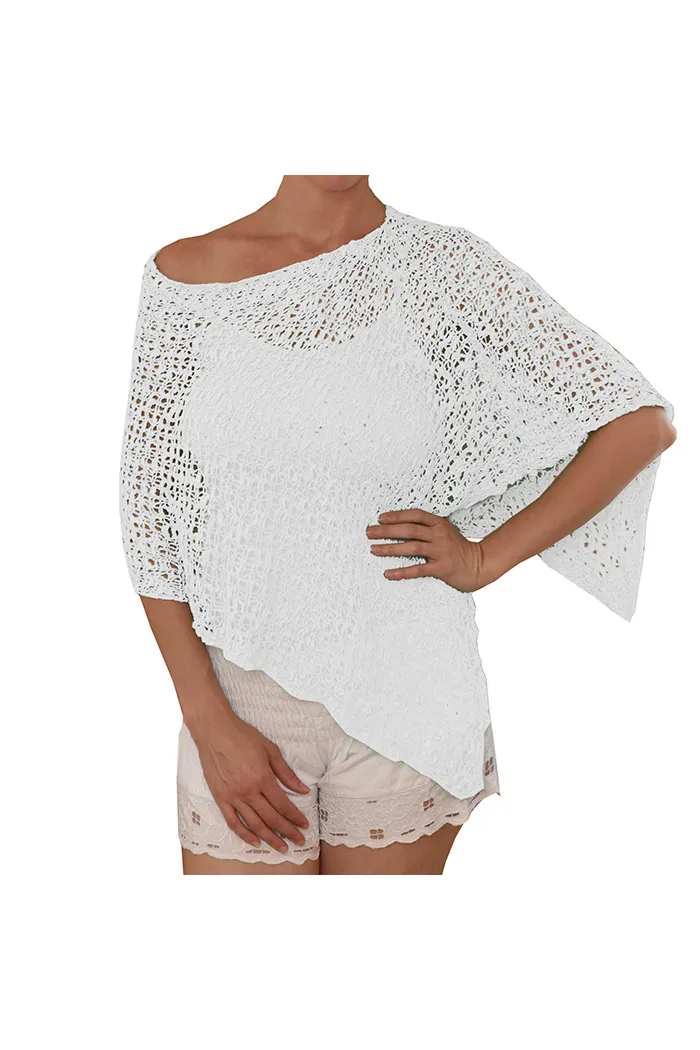 Soft Popcorn Poncho